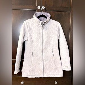 Grey North Face Zip Up